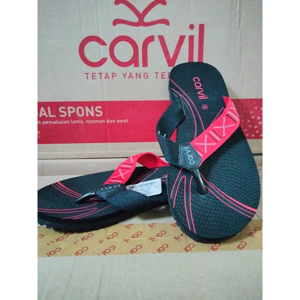 (PROMO Terbaru )Carvil Tanggung Rafael Random / Sandal Jepit Anak 33-37 / Sandal Casual / Sandal Sepone