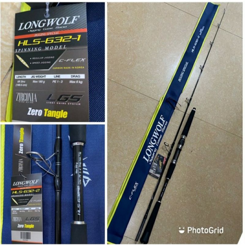 JORAN HARROW LONGWOLF JIGGING - HLS632-1 - HLS632-2 - TERMURAH