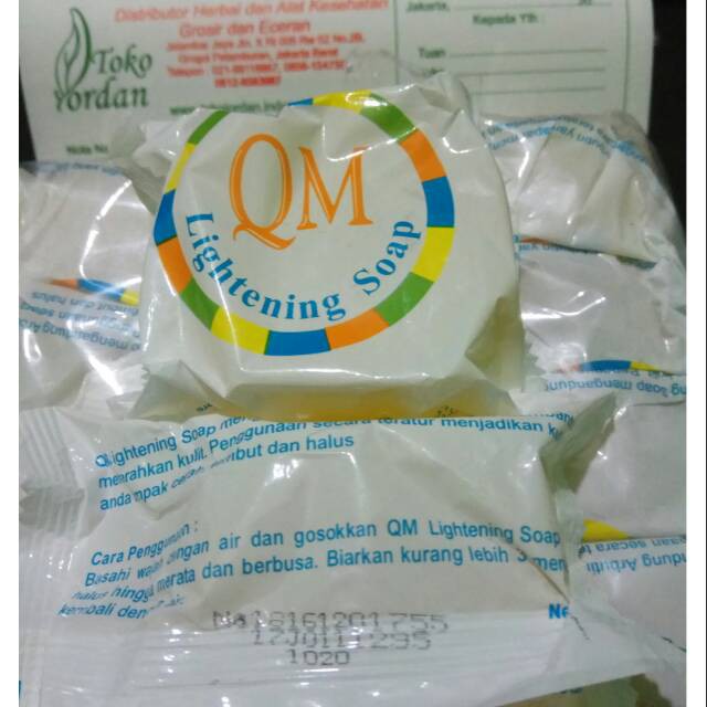 ✨LACIKOSME✨ QM BRIGHTENING SOAP - SABUN PEMUTIH BRIGHT ACNE QM ORIGINAL BPOM