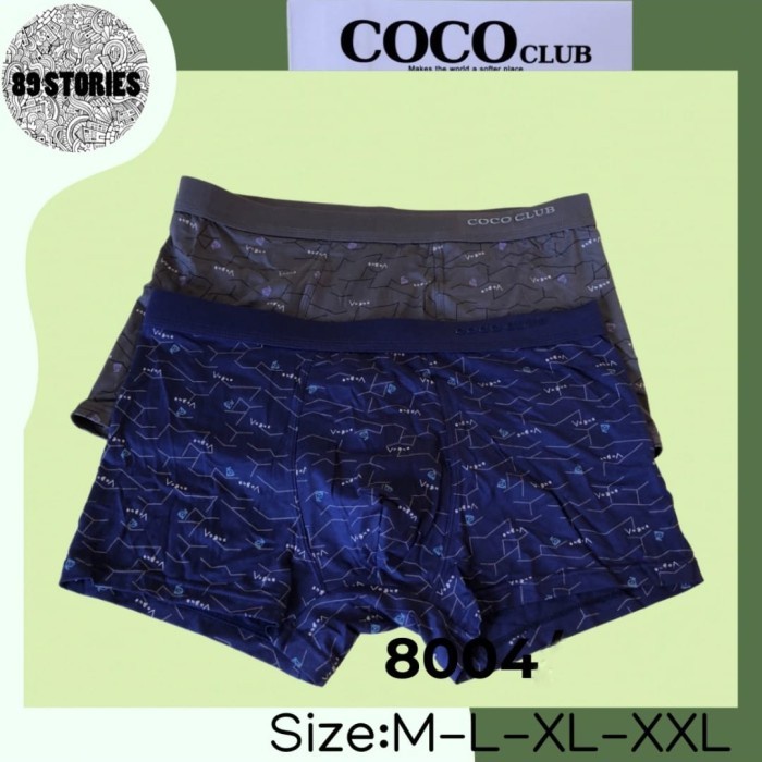 misi- ISI 3 Celana Boxer / Celana Dalam / Celana Boxer Pria Coco - 8004