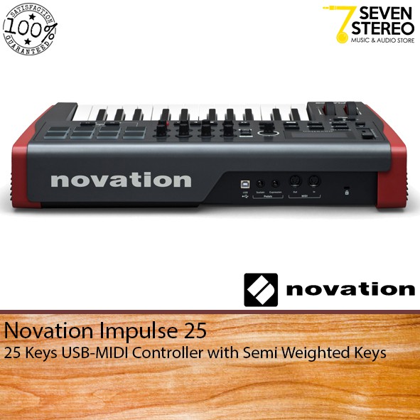 Novation Impulse 25 USB MIDI Controller