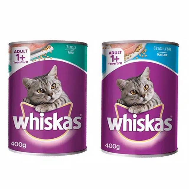 Whiskas kaleng 400 gr