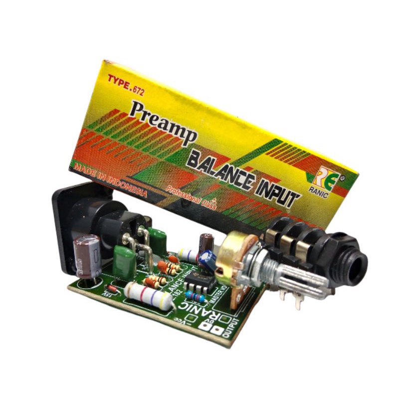 KIT BALANCE INPUT MONO PREAMP PRE AMP KIT BALANCE INPUT MONO RANIC