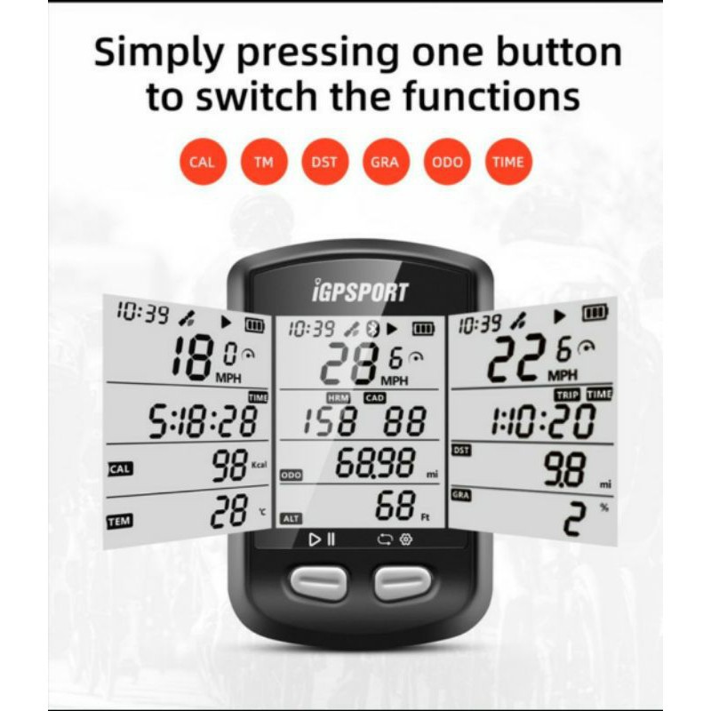 Speedometer Cyclocomputer iGPSport iGS10 not garmin