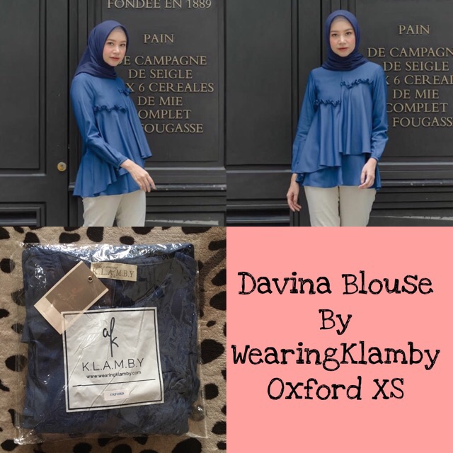 Davina Blouse by WearingKlamby