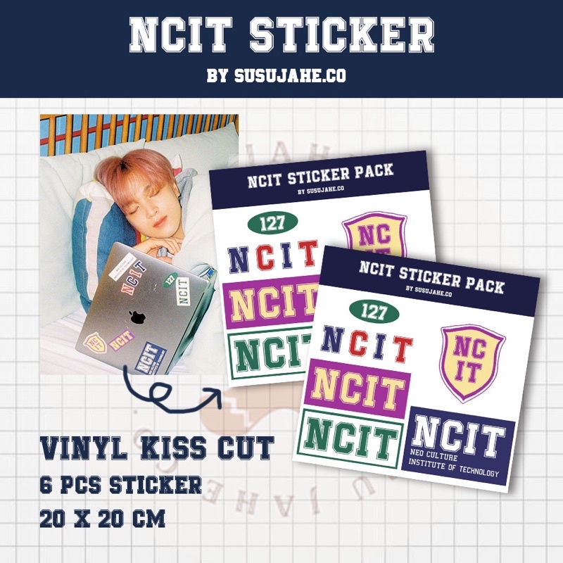 

STIKER NCIT HAECHAN NCT127 STICKER PACK 20x20cm