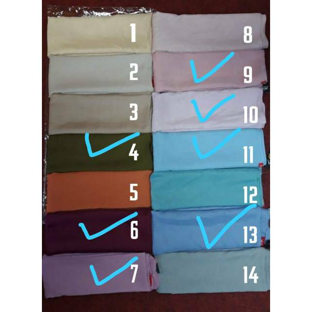 Maruna plain scarf by zoya