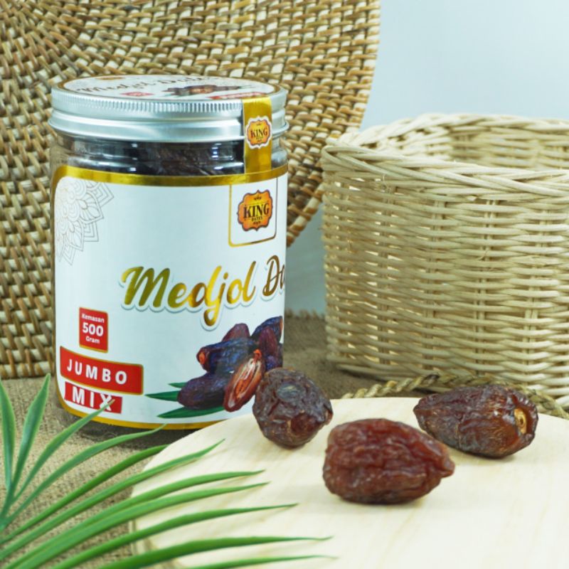 

Kurma Medjol Jumbo Premium Palestin Dates Medjoul 500 gr King Dates