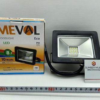 Lampu LED Sorot MEVAL 10w LED Flood Light MEVAL 10 WATT GARANSI 1 TAHUN