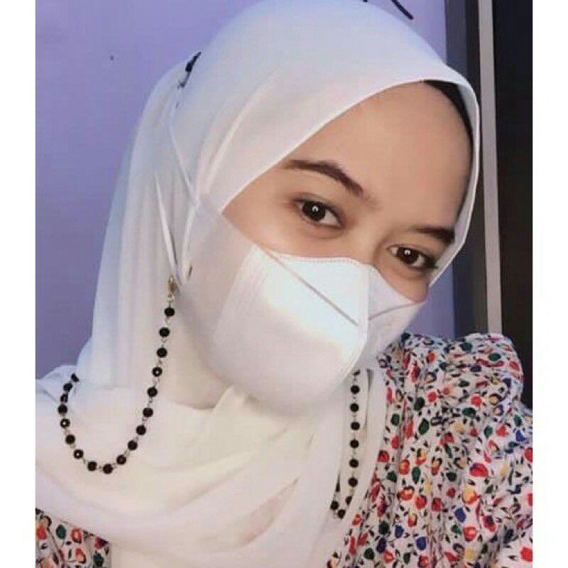 KALUNG STRAP MASKER MUTIARA / TALI MASK / RANTAI MASKER KEKINIAN