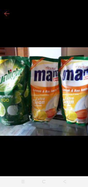 Sabun Cuci Piring Mama Lemon 780 Ml