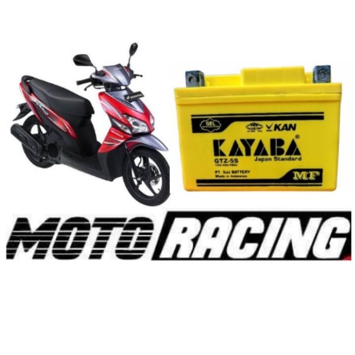 Jual AKI VARIO 110 CC // KAYABA GTZ5S (12V 5AH) | Shopee Indonesia