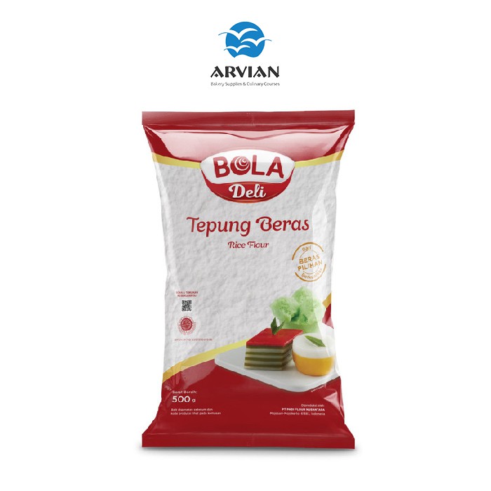 

Tepung Beras Bola Deli 500 gr [Instant Surabaya] - Arvian