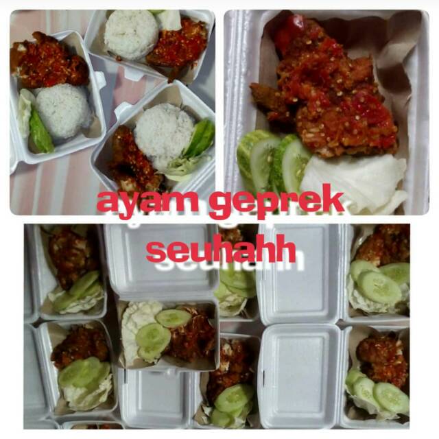 

Ayam geprek seuhah