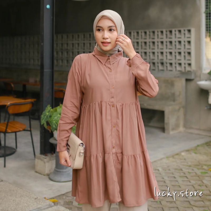 ASHANA TUNIK RUFFLE