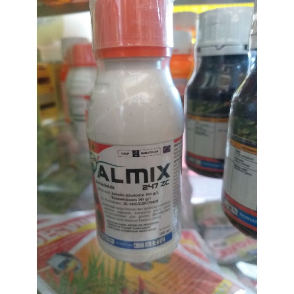 Almix 247Zc 100ml insektisida bahan aktif sihalotrin+tiametoksam