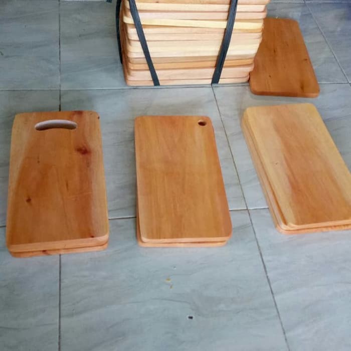 Talenan Kayu MAHONI 34 x 18,5 cm / Wooden Cutting Board