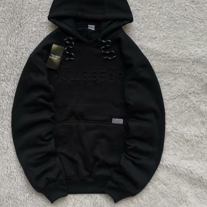 지  Quality Jaket Sweater hoodie PULL&BEAR HOODIE PRIA WANITA PULL AND BEAR Motif Salur Simpel Cewe C