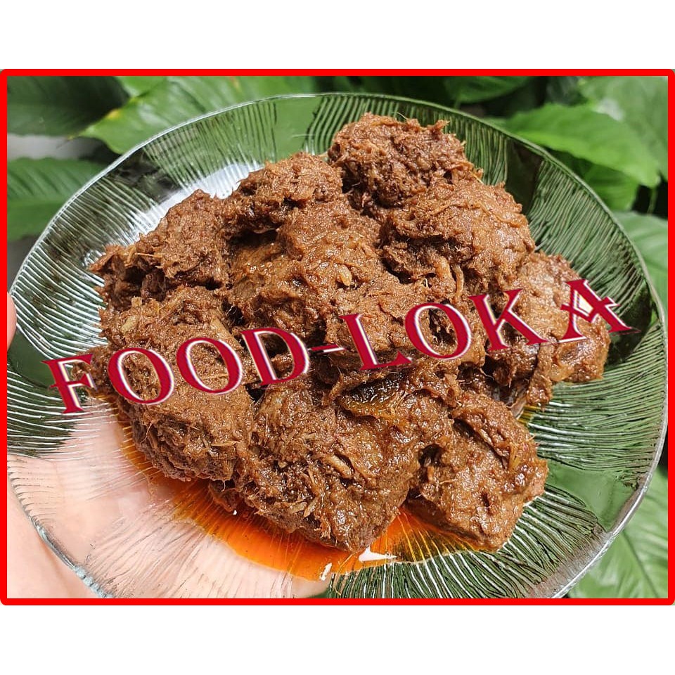 

Rendang Daging Sapi Empuk Enak Mantap Siap Saji 500 gr