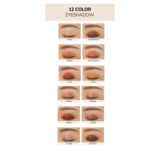 Image of thu nhỏ Eyeshadow Lumecolors 12 Colors Day & Night Palette All In One Makeup Eyeshadow Lengkap Banyak Warna Eyeshadow Multifungsi Kosmetik Makeup #5