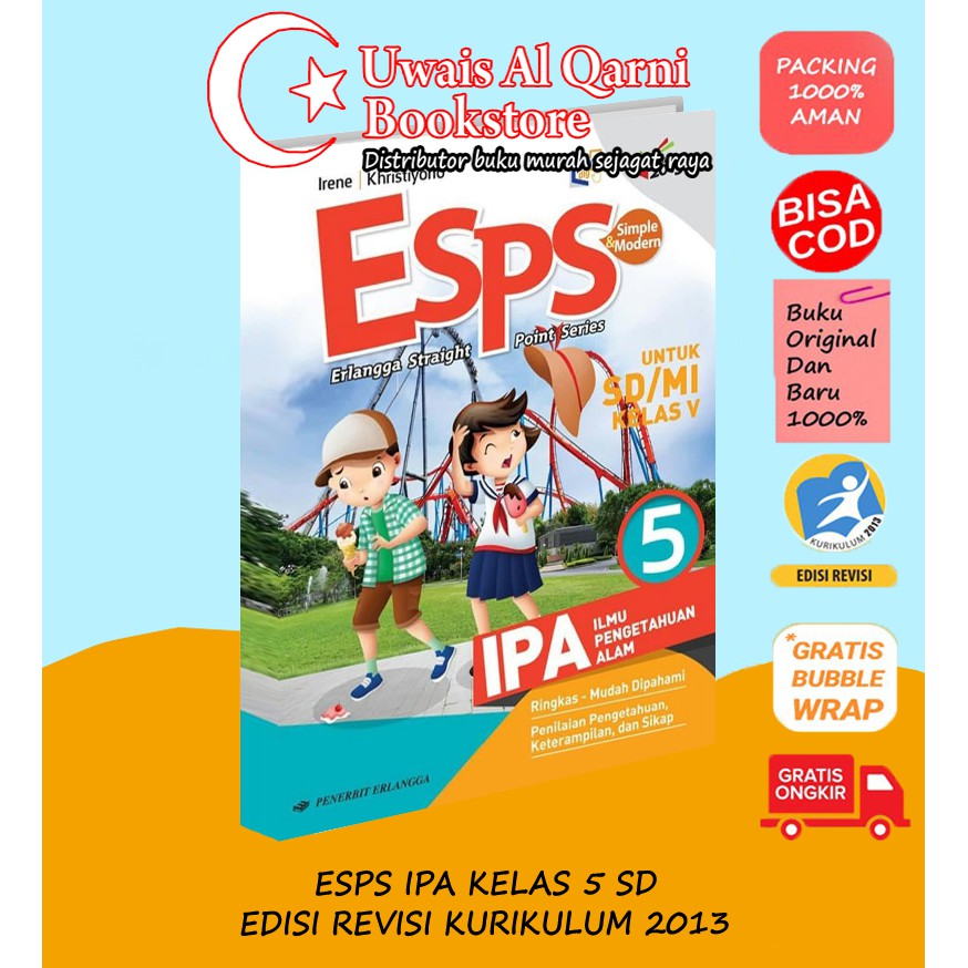 BEST SELLER ORIGINAL ESPS IPA 5 UNTUK SD-MI KLS V K13N - ERLANGGA