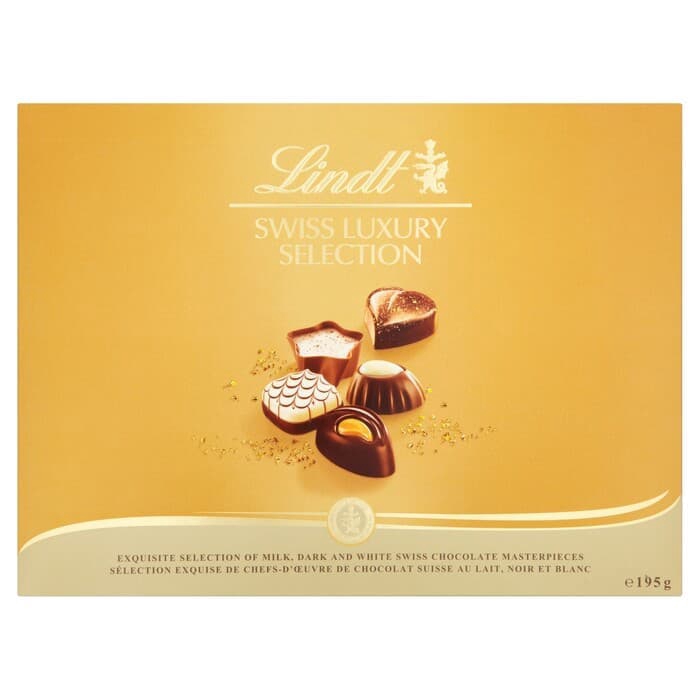 

Lindt Swiss Luxury Selection Chocolate-Coklat Gift Box Import