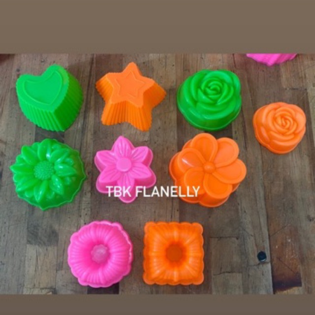 Jual Cetakan Plastik Bunga Putu Ayu Puding Kue 12pc Shopee Indonesia