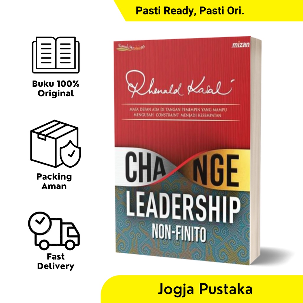 Buku Change Leadership Non-Finito - Rhenald Kasali