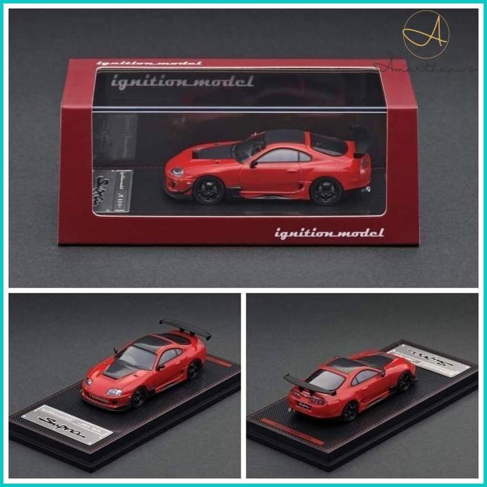 Ac - Ignition Model 1:64 Toyota Supra (Jza80) Rz Red