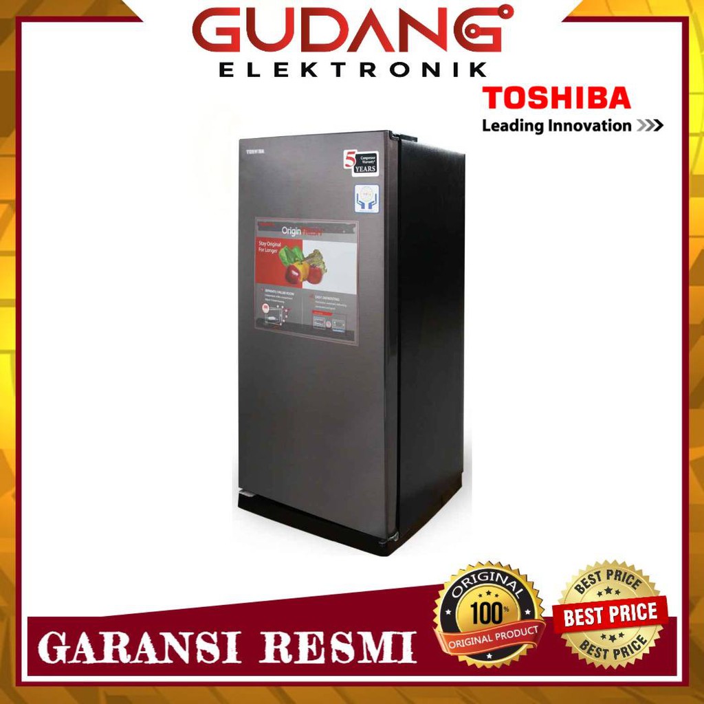 LEMARI ES 1 PINTU TOSHIBA GR-RD196CC DMF KULKAS TOSHIBA GR RD196CC DMF