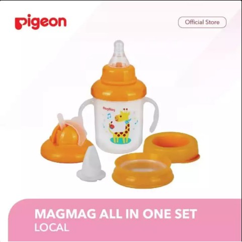 Pigeon Mag Mag All in One Set 4 Step Training Cup 180 ml