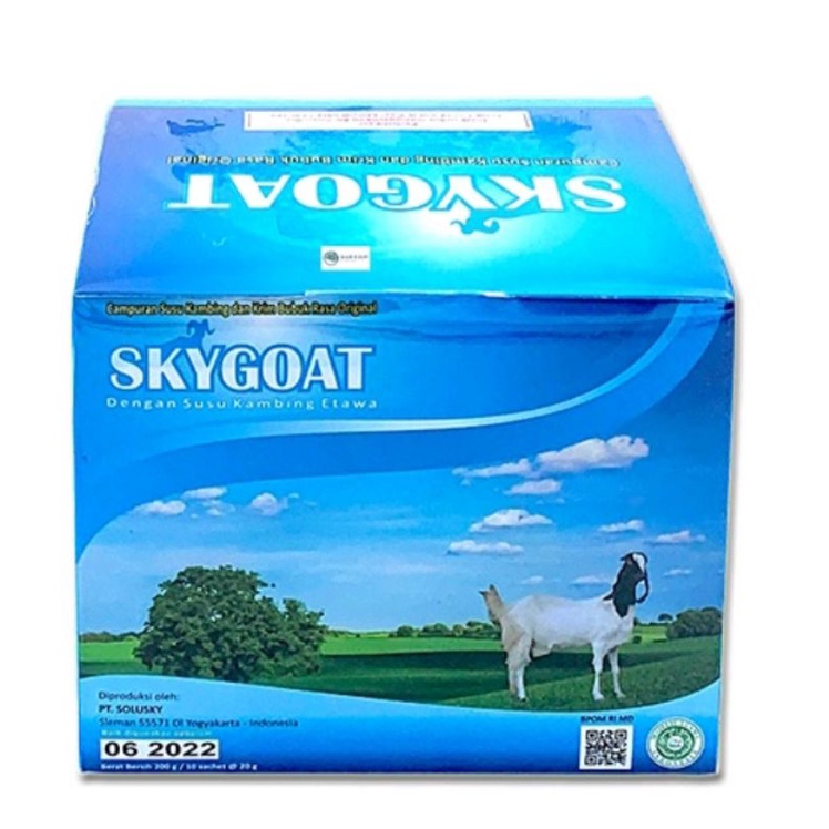 

Susu kambing skygoat isi 10 sachet