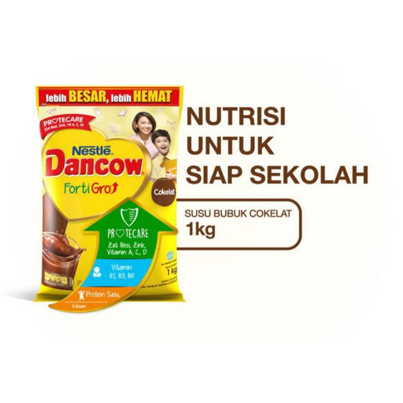 

Dancow fortigro coklat 1kg