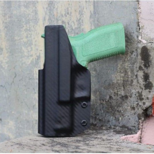 Kydex Holster HS 9 Carbon Inside Sarung HS polri IWB Material Kydex