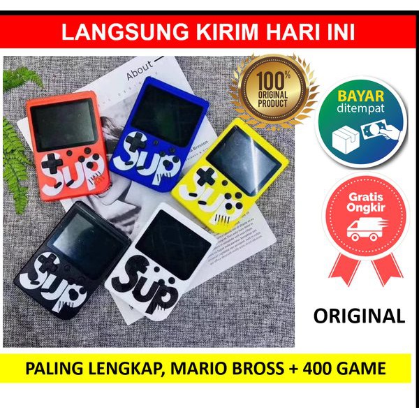 Gameboy Retro Game Mini Console 3 Inch 400 FC Classic in 1 Super Mario Bross Gamepad Sup Watch