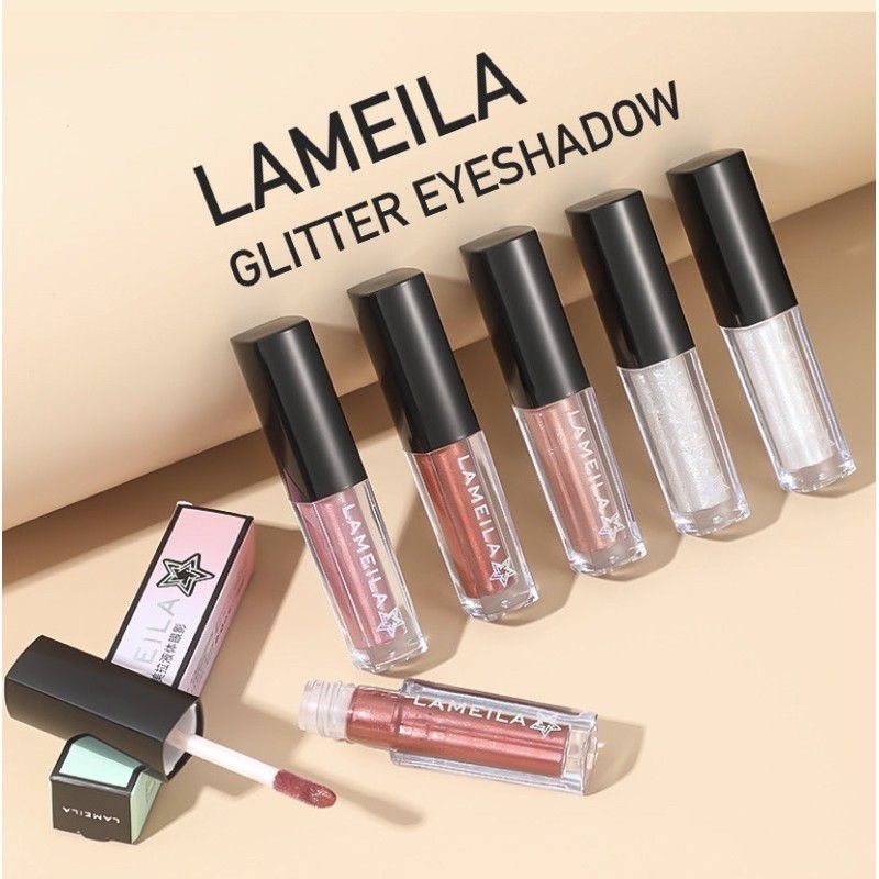 Lameila Liquid Eyeshadow Glitter Shimmer Korean Style