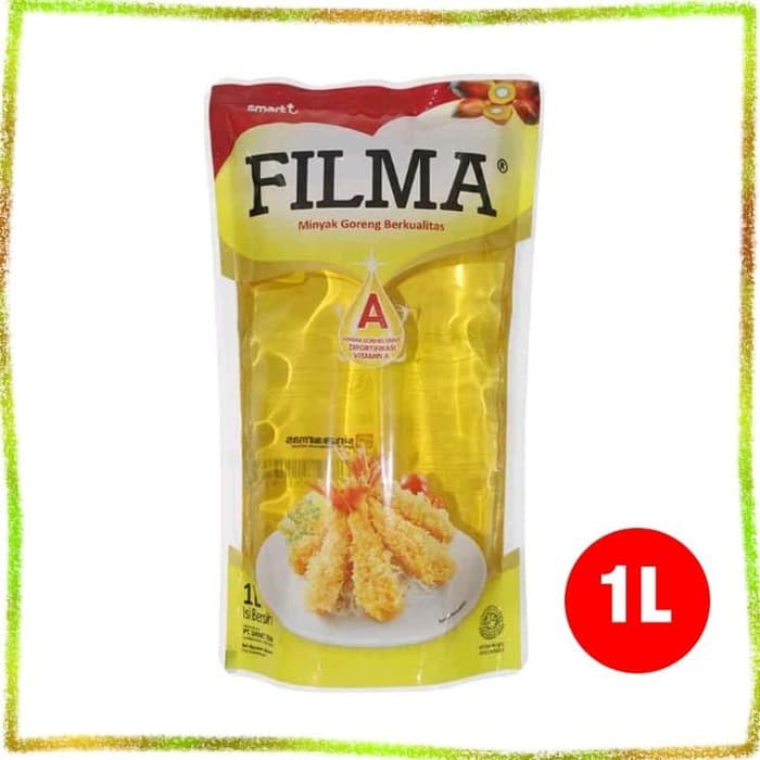 

Minyak goreng filma 1 liter 1L filma refill kemasan minyak goreng