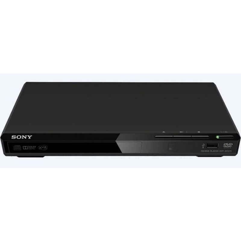 SONY DVD PLAYER DVP SR 370 DVPSR370 SR370 ALAT PEMUTAR CD FILM MOVIE VIDEO USB MUSIC MP3 MP4 GARANSI