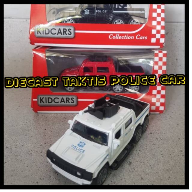 Diecast Mobil Taktik Polisi - Diecast Police Taktis Miniatur