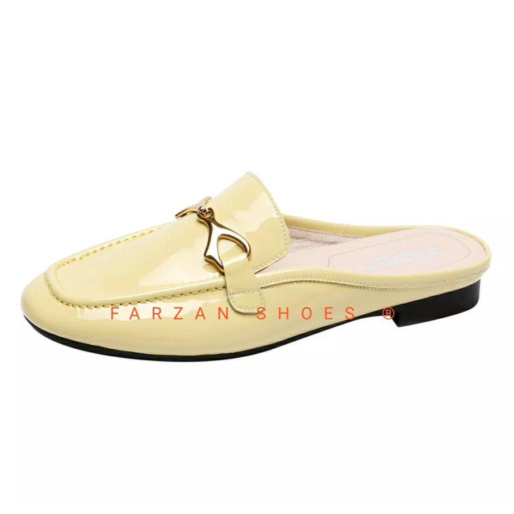 FLATSHOES WANITA TERBARU GLOSSY HBB 04