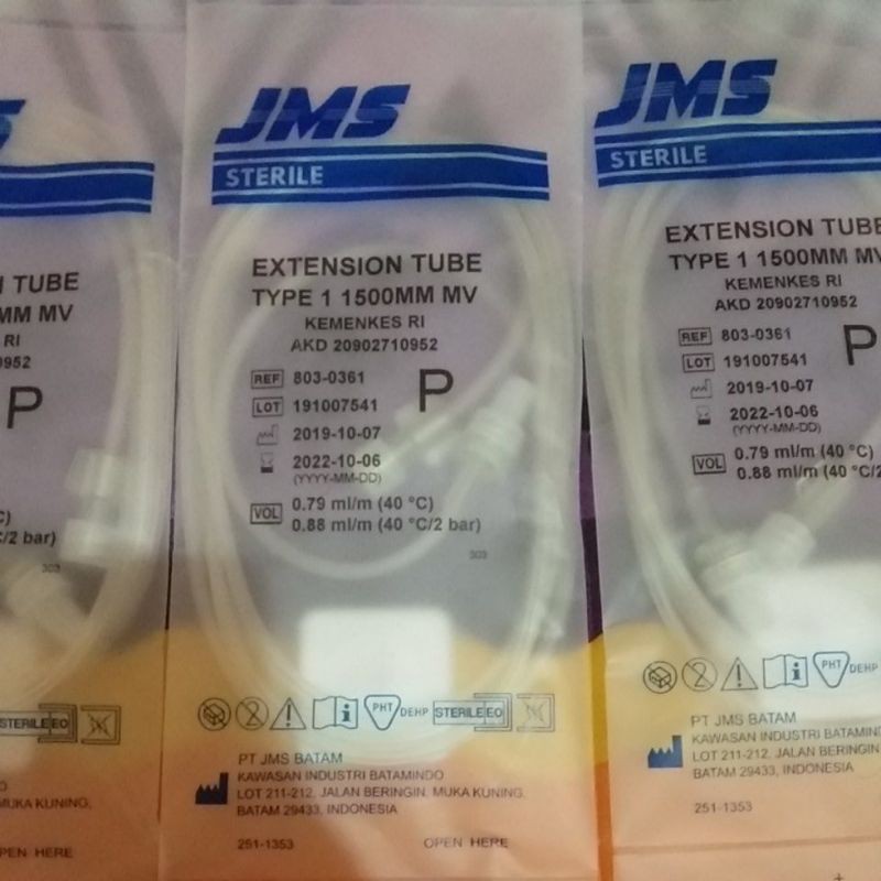 Extension tube JMS type 1-1500mm