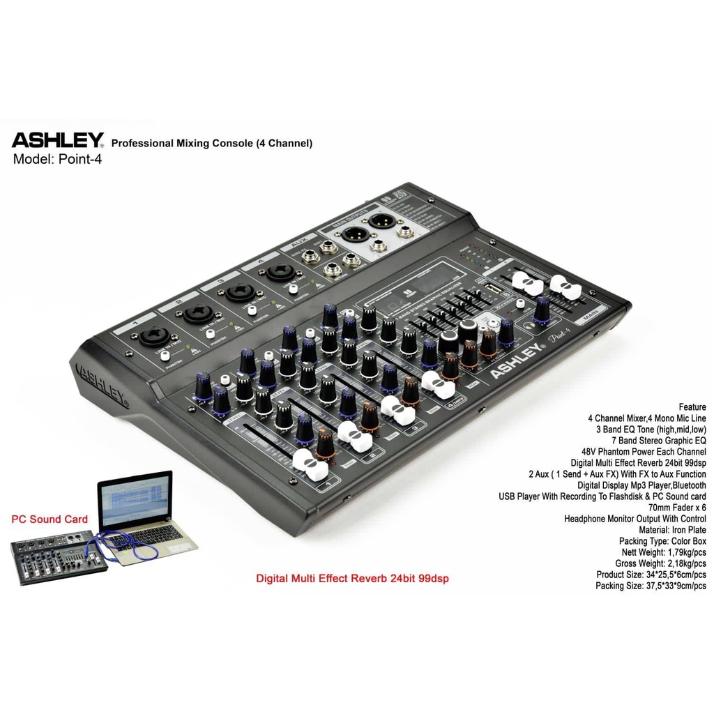 MIXER ASHLEY POINT4 POINT 4 ORIGINAL