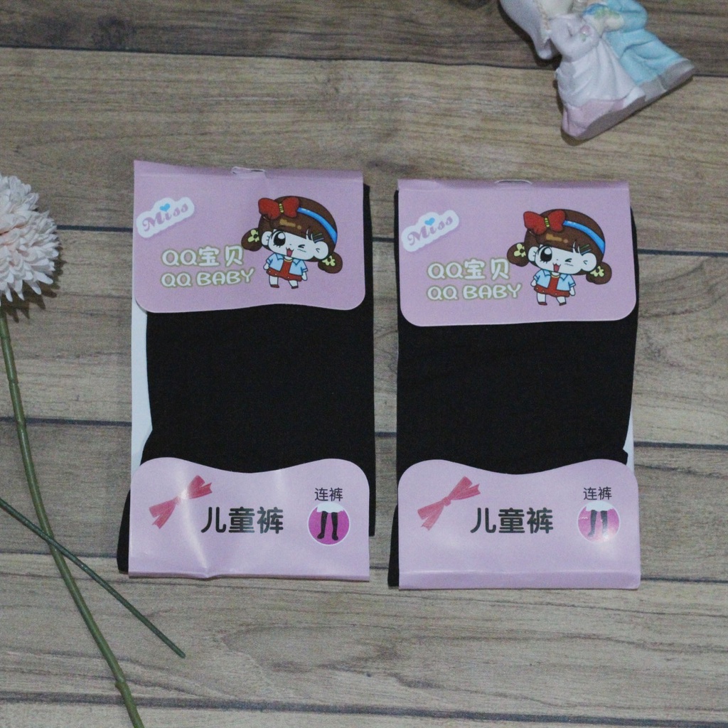 Legging Anak Perempuan Panjang Usia 0 - 2 Tahun / Stocking Impor QQ Baby