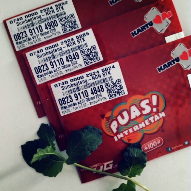 Kartu Perdana No Cantik As