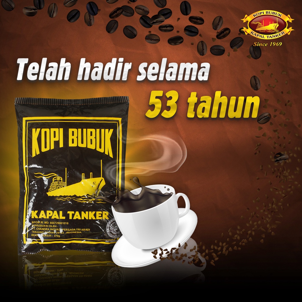 Kopi Bubuk Kapal Tanker Old - 160 Gr