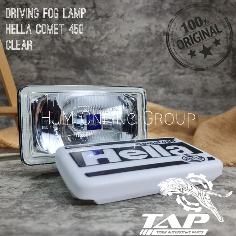 LAMPU SOROT TEMBAK KABUT HELLA FOG LAMP COMET 450 CLEAR FOG LAMP