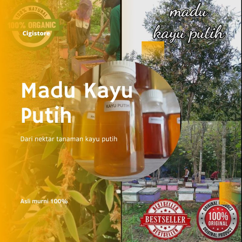 

Madu Kayu Putih Murni 100% Asli / Madu Murni Asli 100%/ Madu Tanpa Bahan Campuran Kemasan 1 Kg