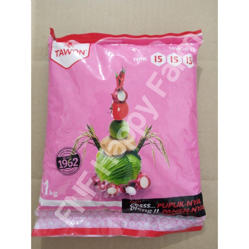 Pupuk NPK Tawon 15-15-15 isi 1Kg