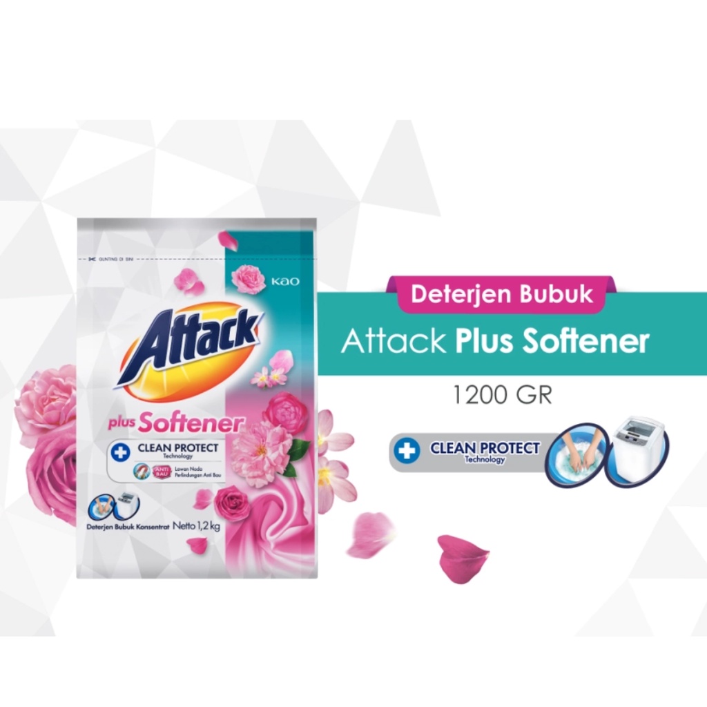 Attack Plus Softener 1200Gr