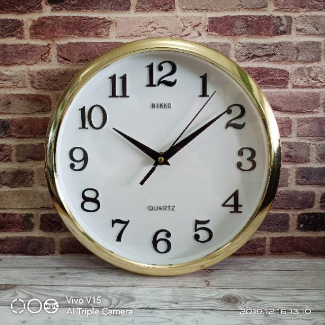Jam dinding polos jam dinding nikko Best Seller